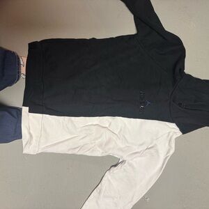 Jordan black and White Hoodie!